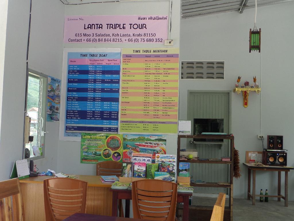 Lanta Triple Novel Hotel Koh Lanta Exterior photo